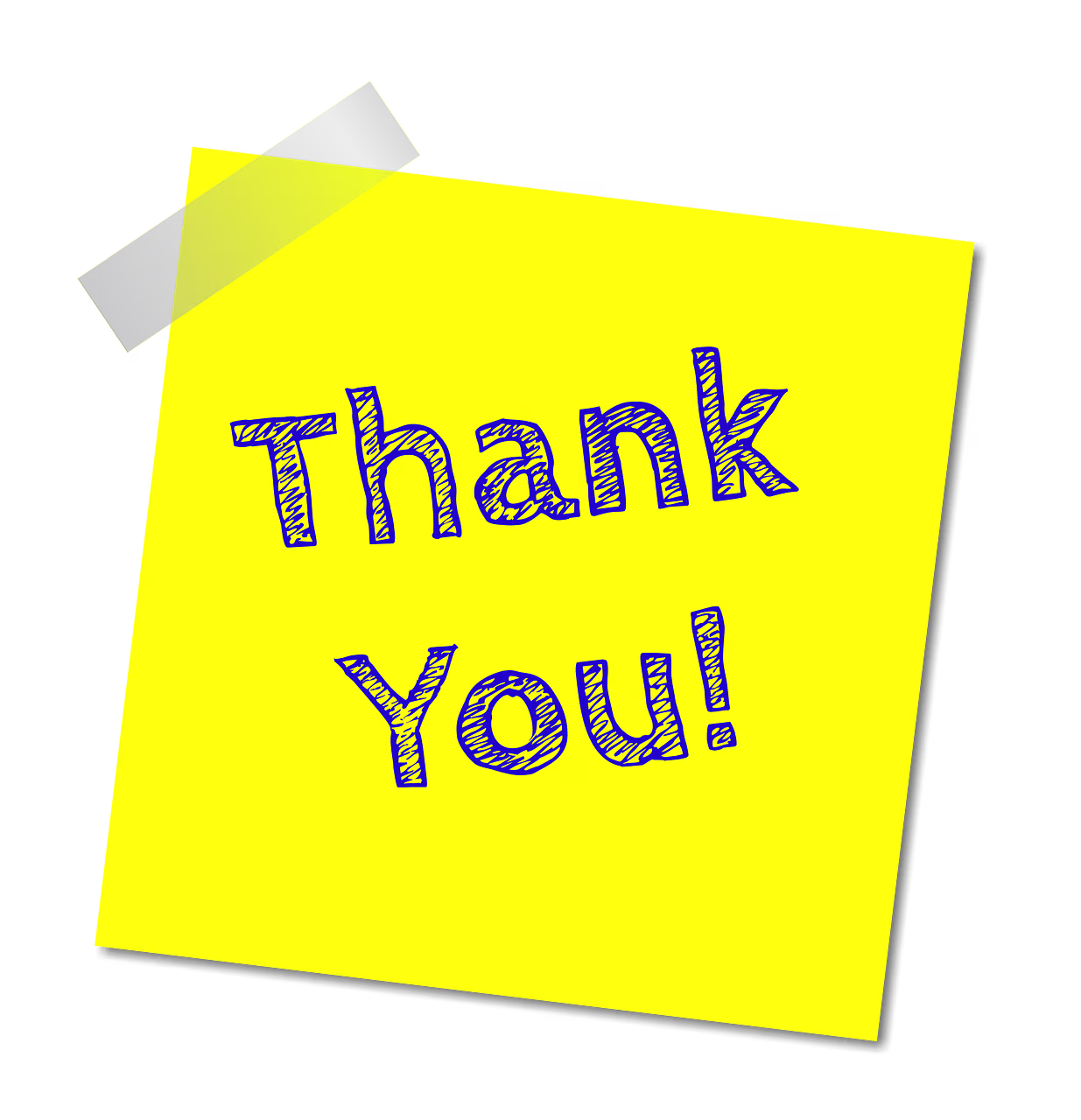 Thank you note