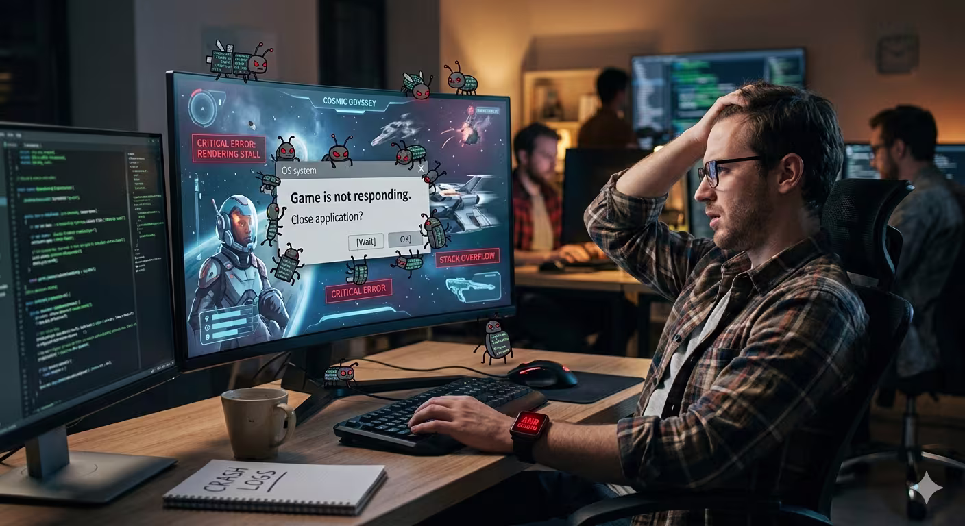 ANRs and Crashes because of bugs