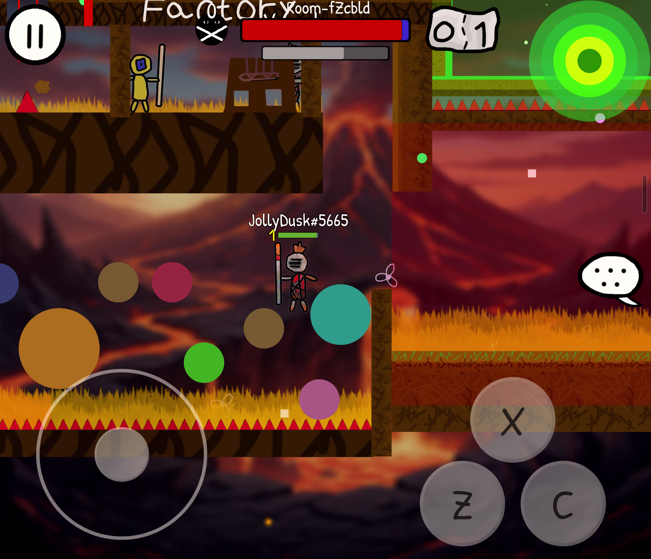 Fire zone colors