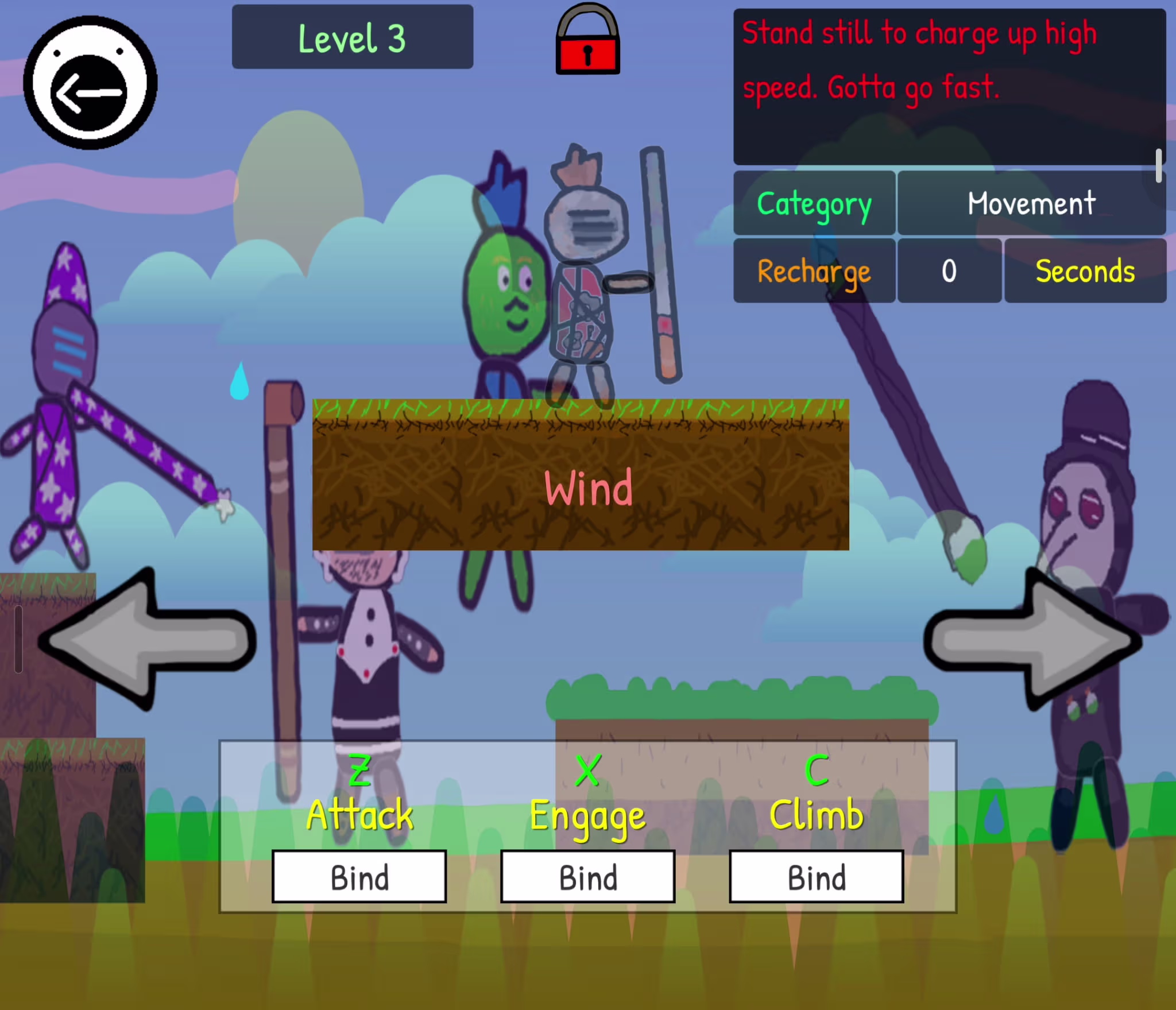 New Ability Select