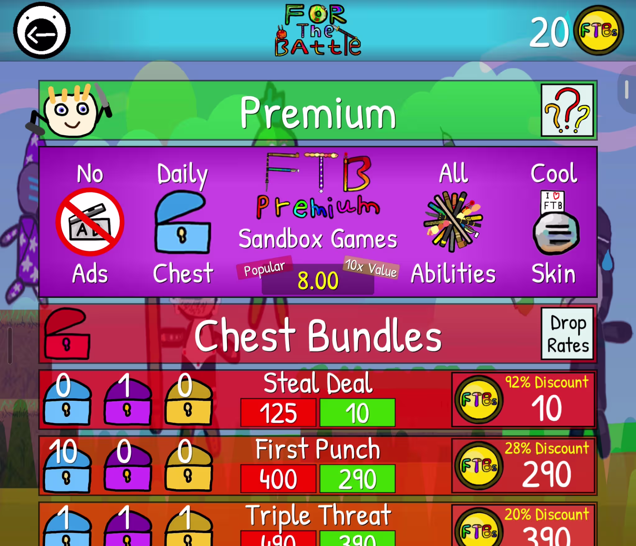 New Premium Price