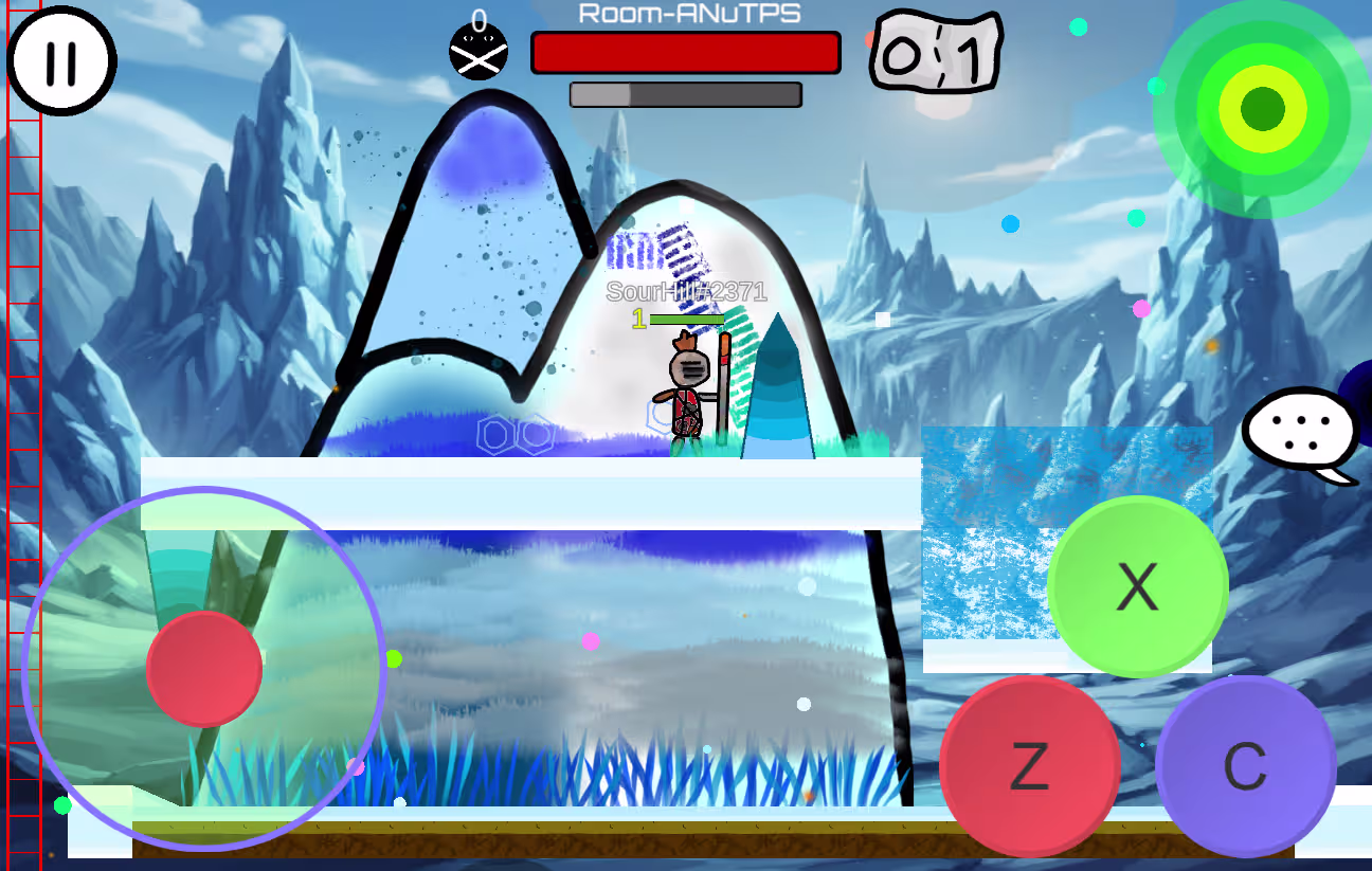 New Arena Graphics Ice Mountaint Zone