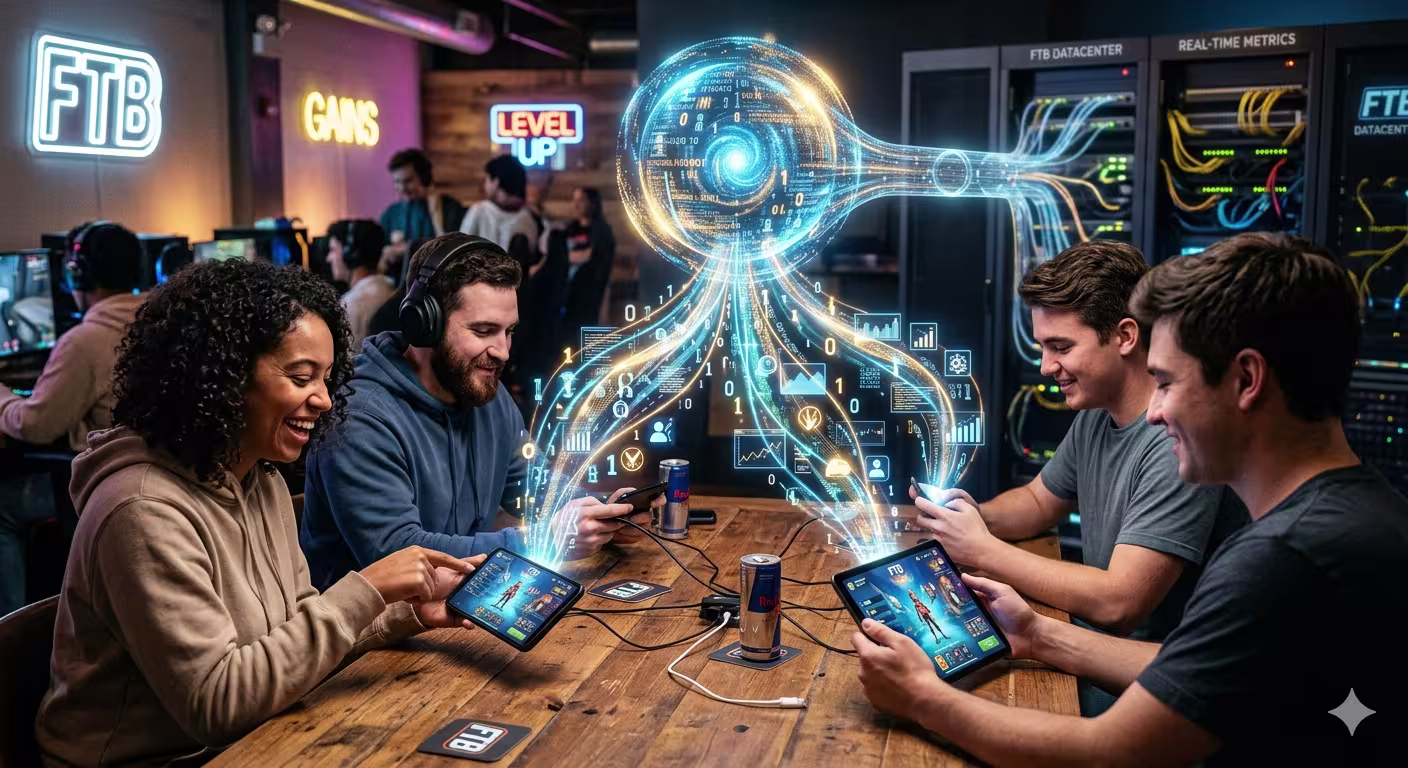 Players sending data